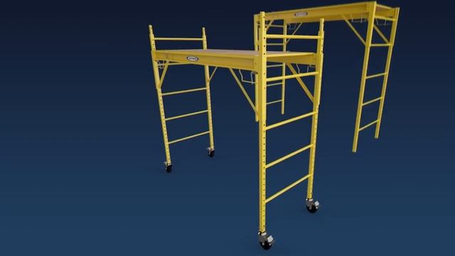 Werner Ladder - SRS72 Steel Rolling Scaffold смотреть онлайн