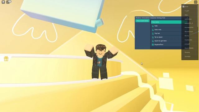 [WORKING!] New Best Roblox Innovation Awards Voting Hub Script! Get All Items, Get All Badges & mor смотреть онлайн