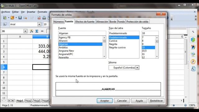 Formato de celdas en OpenOffice.org Calc 4 смотреть онлайн
