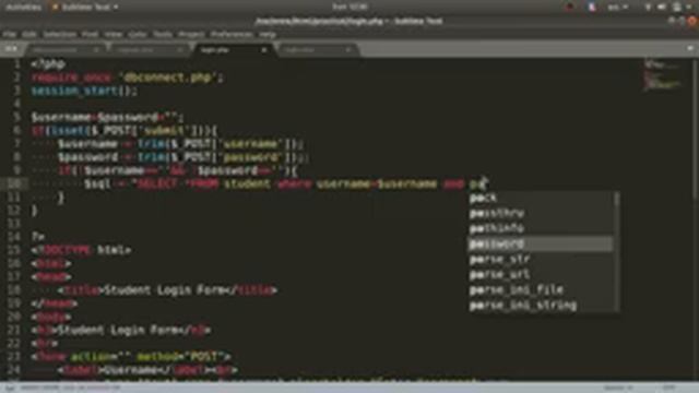 Web Technology Lab: Assignment No.4: Use of PHP, MySQL & AJAX (Part 3) смотреть онлайн