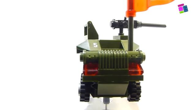 Enlighten Brick 805 Small Tanks (Combat Zones) смотреть онлайн