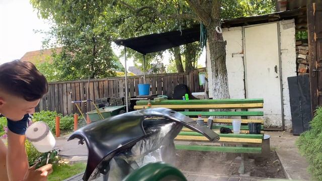 Красим в зеркало на улице! Как покрасить элементы авто в зеркало без гаража? смотреть онлайн