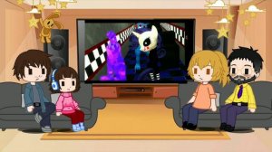 Реакция Фнаф фильм на Рэг Дэйс #3 "Ванильная тварь"