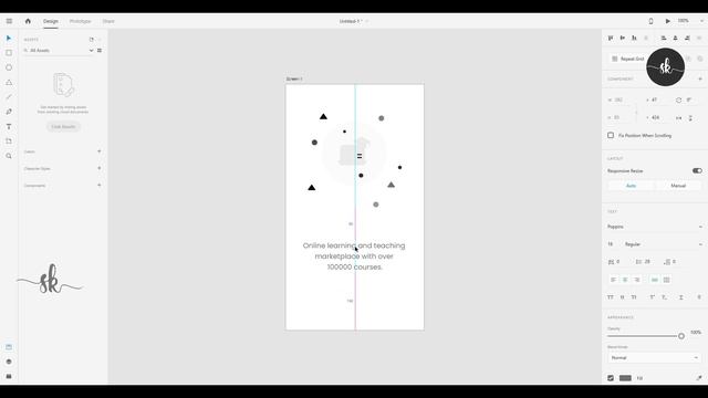 Android Onboard / Walk-through Screen UI Design in Adobe XD | 2020 | UI / UX | SAHAL KV смотреть онлайн