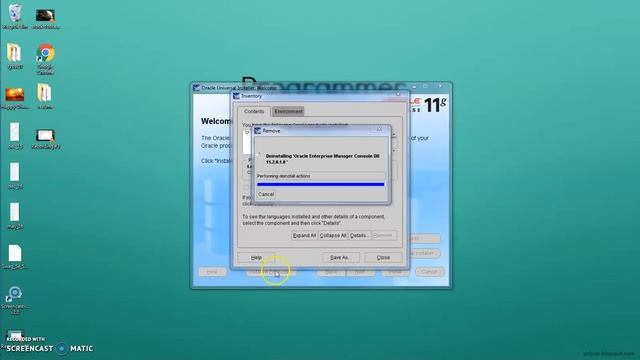 How to Uninstall Oracle Database 11g Part1 смотреть онлайн