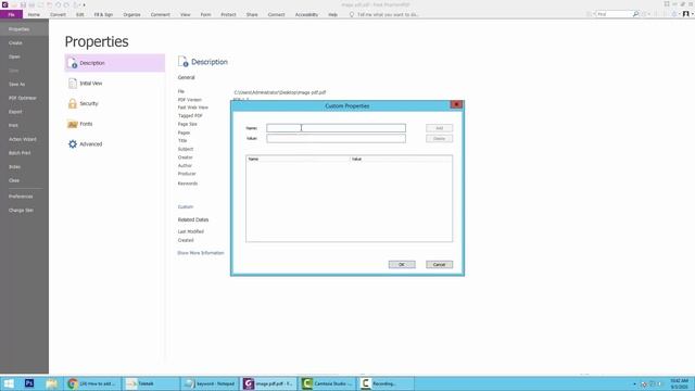 How to add Metadata into PDF Document in Foxit PhantomPDF смотреть онлайн