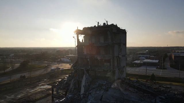 Schaumburg Illinois Building Demo // Building Collapse смотреть онлайн