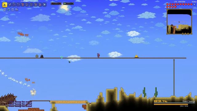 The worm of the desert... | Terraria DAD mode remastered. смотреть онлайн