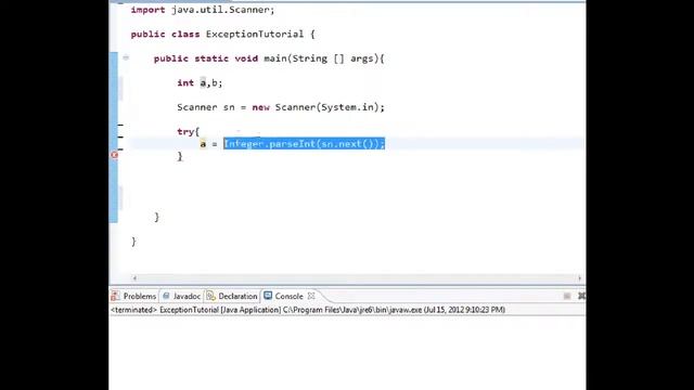 Java NumberFormatException Tutorial ~3 смотреть онлайн