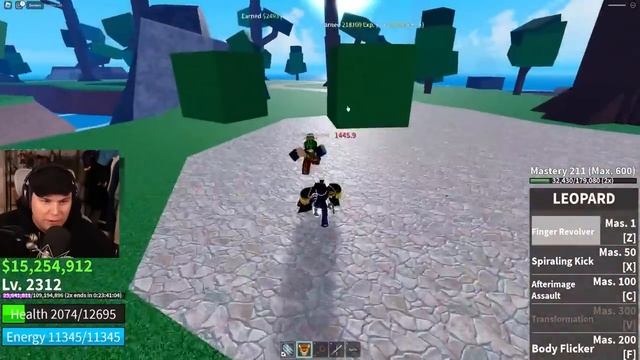 THE NEW LEOPARD FRUIT IS INSANELY BROKEN! *Showcase* Roblox Blox Fruits смотреть онлайн