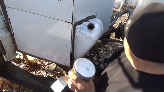 Вездеход переломка на шинах низкого давления Утепление кабины водителя смотреть онлайн