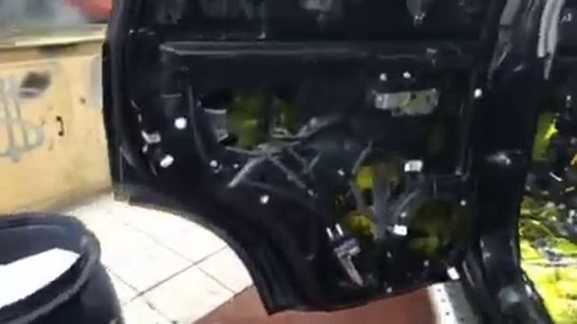 Дооснащение автомобиля Ховер Н3 виброизоляционной защитой, материалы Comfort Mat смотреть онлайн