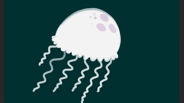 Как нарисовать медузу How to draw a jellyfish смотреть онлайн