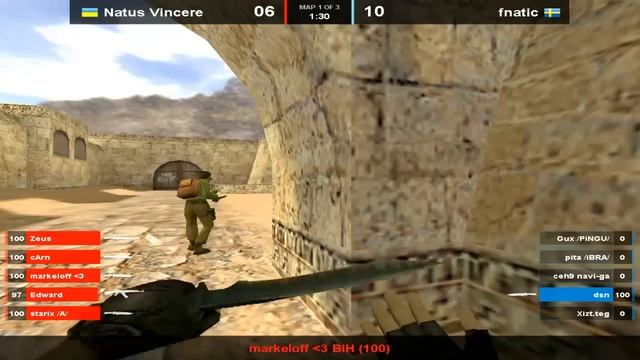 Navi Vs Fnatic Dust2