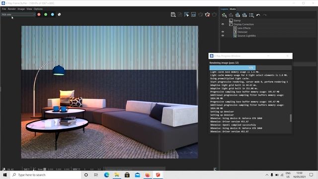 Showing how to do Rendering in sketch up vray. смотреть онлайн