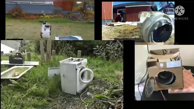 Washing Machine Harlem Shake | The Best WM Destruction смотреть онлайн
