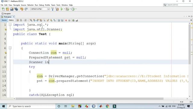 SLECT, INSERT, DELETE AND UPDATE QUERIES using PreparedStatement in JDBC смотреть онлайн