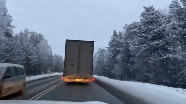 Трасса М-5 «Урал» в горнозаводской зоне Южного Урала. Челябинск-Усть-Катав. Природа, трафик, города смотреть онлайн