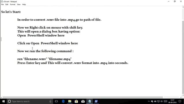 How to Convert .wmv file format into .mp4 file format on Windows 10 смотреть онлайн