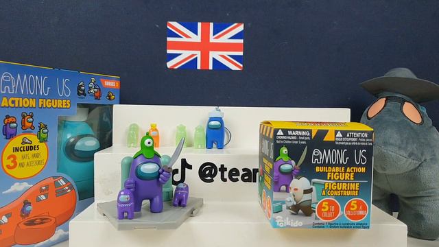 AMONG US ACTION FIGURES! *SUS* Craftable Figures Blind Bags Micro Figures And Figural Keychains