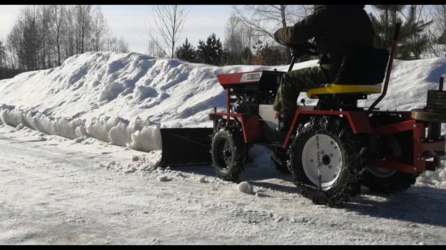 Честный обзор на МИНИ ТРАКТОР МТ-100 Часть 5. "В СТРОЮ" смотреть онлайн