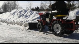 Честный обзор на МИНИ ТРАКТОР МТ-100 Часть 5. "В СТРОЮ"