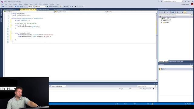 How To Make A Maze - Creating Player Movement - Input.GetAxis("horizontal"); смотреть онлайн