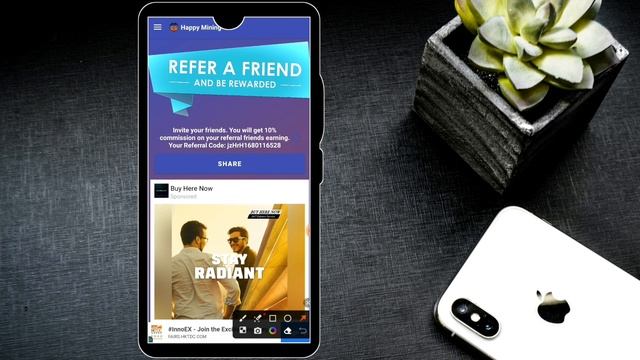 New Mobile Mining App | Happy mining Network | Best Mobile Mining Crypto 2023 | @mobile_mining смотреть онлайн