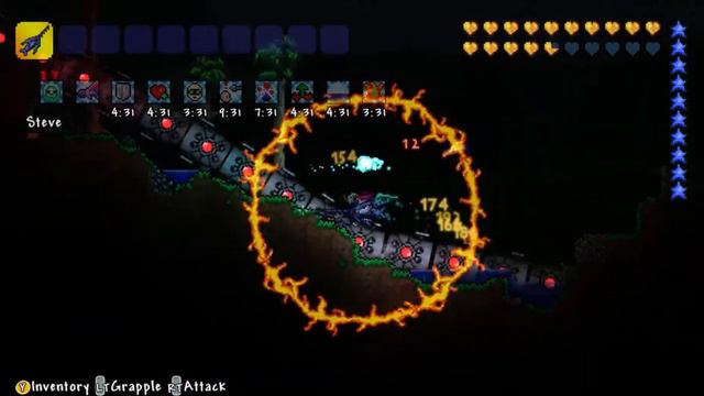 Terraria Challenges | Destroyer Vs Crimtane Armour and Obsidian Swordfish | смотреть онлайн