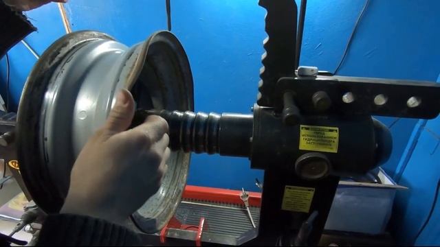 правка стального диска. моя технология и рекомендация смотреть онлайн