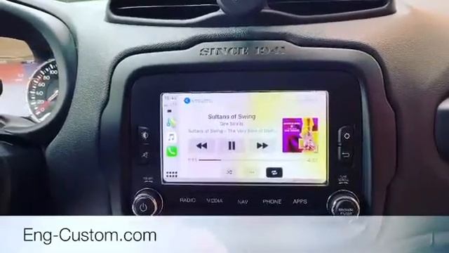 CarPlay AndroidAuto Jeep Renegade harman 6.5” смотреть онлайн