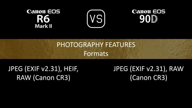 Canon EOS R6 Mark II vs. Canon EOS 90D: A Comparison of Specifications смотреть онлайн
