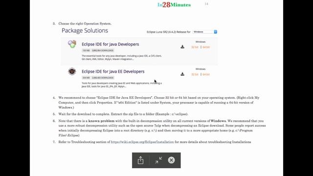 Installing Java Eclipse and Maven смотреть онлайн