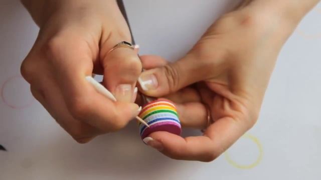 Декор десертной ложки Тортиком ❤️ Полимерная глина FIMO ❤️ Мастер-класс смотреть онлайн