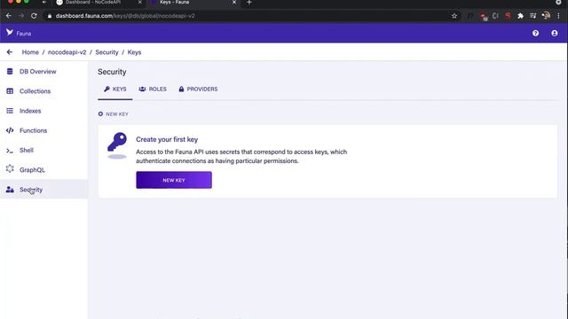 Connect with Fauna DB and get JSON API смотреть онлайн