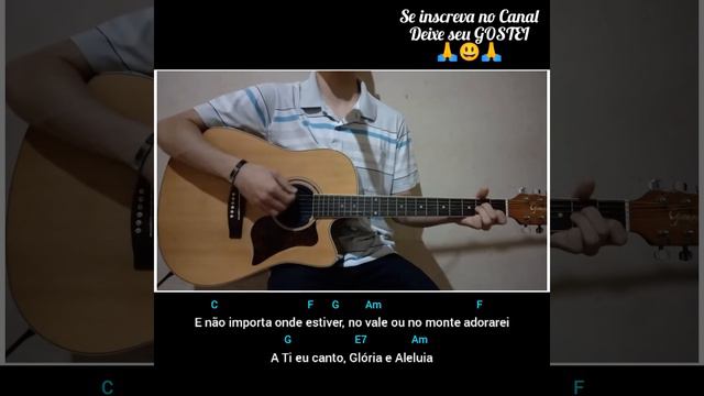 Aleluia (Hallelujah)- GABRIELA ROCHA (letra e cifra) Voz e violão смотреть онлайн