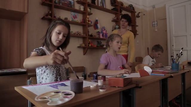 Видеоролик творческого объединения "Игра в краски" смотреть онлайн