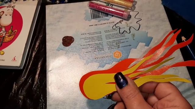 Объёмная аппликация,,Муми-Тролль и комета,,/5 класс смотреть онлайн