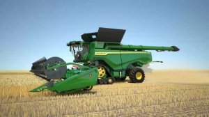 Новые зерноуборочные комбайны John Deere X9. Все основные характеристики