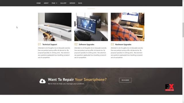 Refib - Digital Repair Service WordPress Theme Josh Matty смотреть онлайн