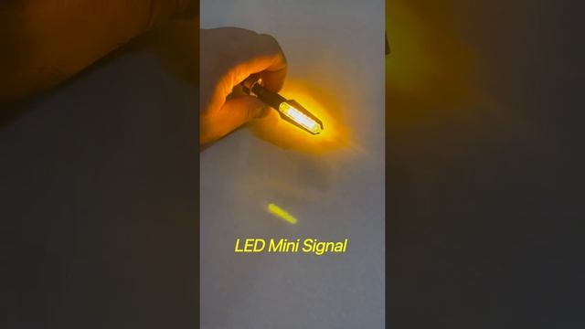 LED UNIVERSAL Mini Signal Lamp Assy - 1Pair [Yellow Light] смотреть онлайн