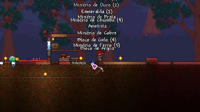 TERRARIA, MAS COMEÇO EM 1 BLOCO SÓ! 🥶 смотреть онлайн