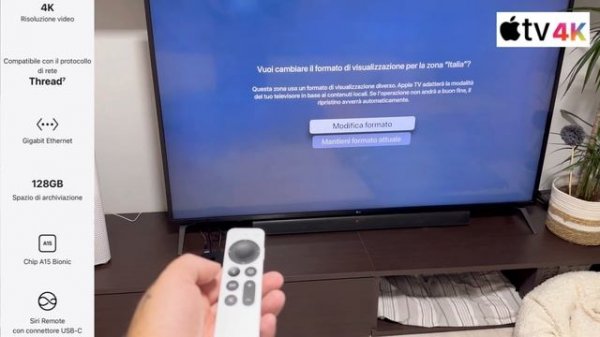 Apple TV 4K 2022 Wi‑Fi + Ethernet - Unboxing and Hands-On