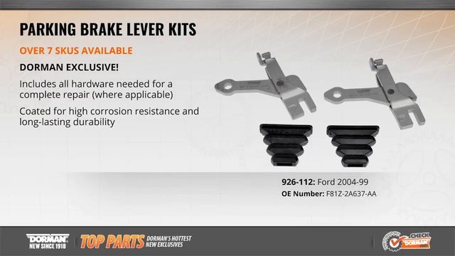 Highlighted Part: Parking Brake Lever Kit for Select Ford F-Series & Excursion Models смотреть онлайн