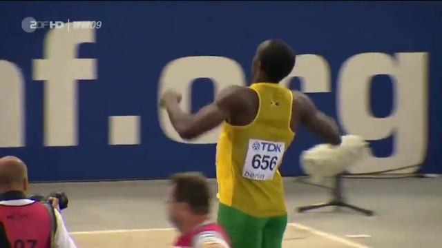 Усейн Болт. Мировой рекорд 100 метров, 9.58 секунды. 2009 (задом наперед) смотреть онлайн