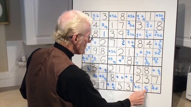 Sudoku tutorial #69. Amazing puzzle with lots to learn with a breakthrough point. смотреть онлайн