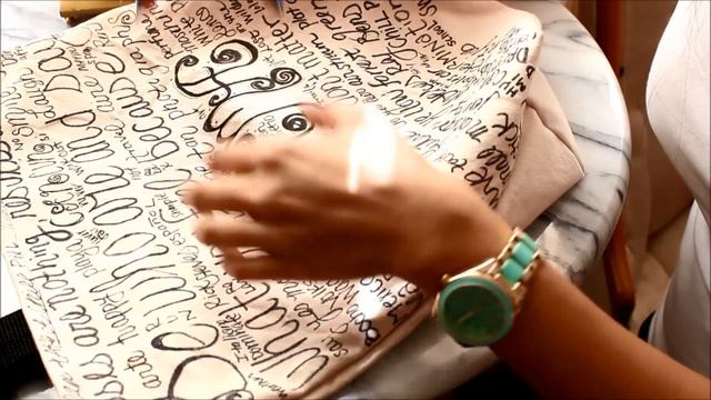 DIY: Easy Written/Quote Tote Bag DamaV425 смотреть онлайн