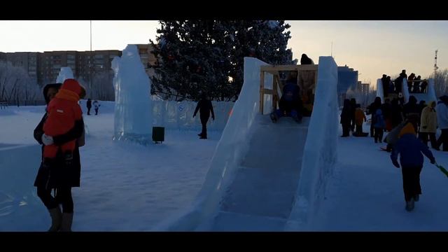 Снежный городок! г.Сургут смотреть онлайн