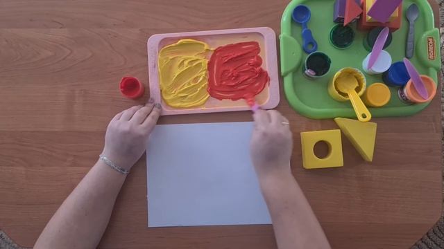 Увлекательное рисование кубиками "Домик" смотреть онлайн