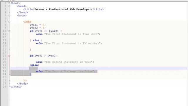 If and Else, Learn PHP MySQL From Beginner To Advanced, #Learn Your Self XP# смотреть онлайн
